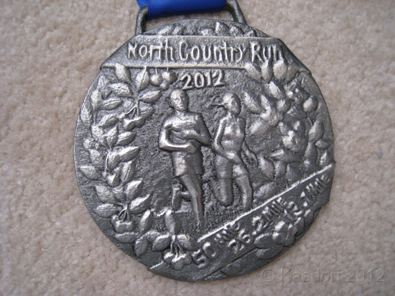2012 North Country Run HM 0209.JPG - The 2012 North Country Run, a half marathon race through the beautiful Manistee National Forest in Michigan. August 25, 2012 a nice warm day for a run through the hills!